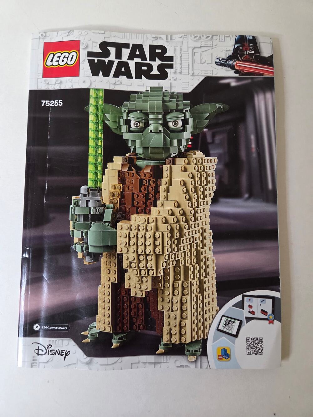 Lego Star Wars Yoda 75255 Instruction Manual Booklet Only